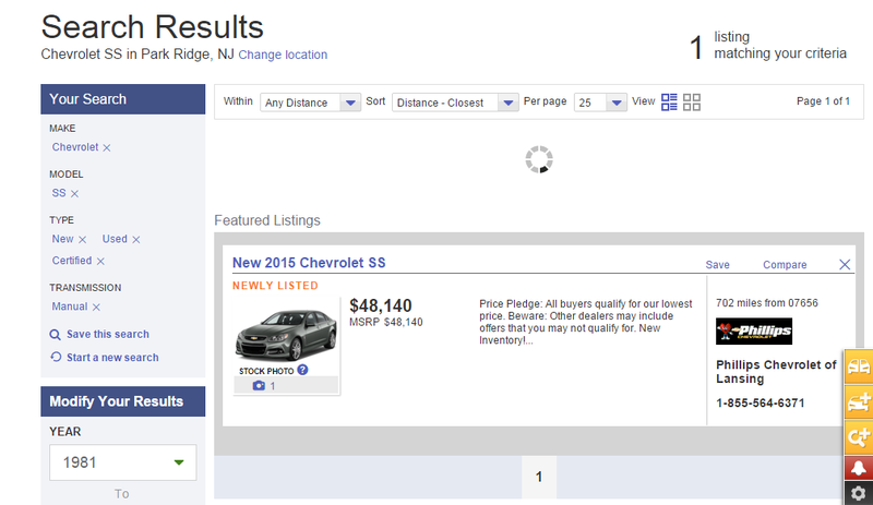 Illustration for article titled Here Is Why No One Is Buying The Chevy SS